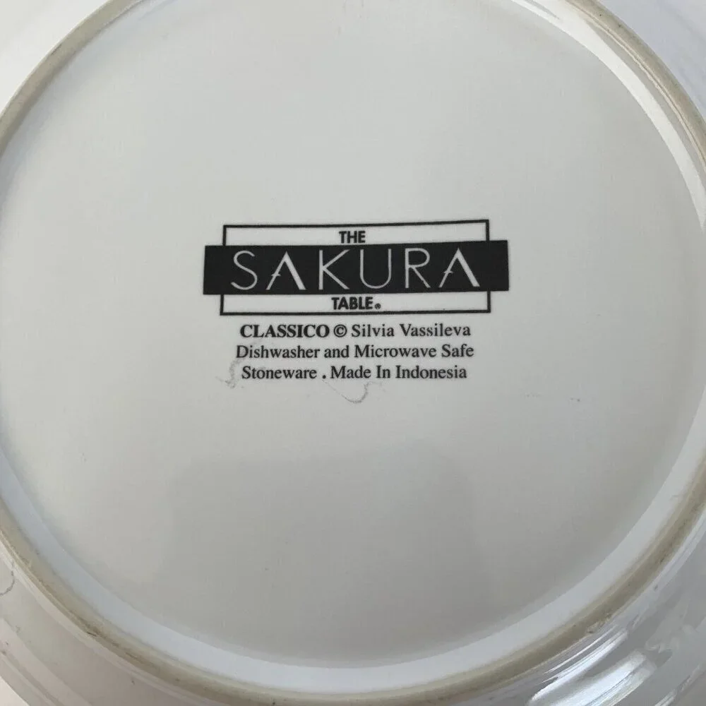 Plates Salad/Dessert Sakura 
